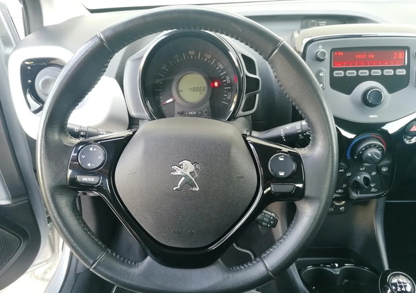 Peugeot 108 cena 29900 przebieg: 48000, rok produkcji 2017 z Bytom małe 137
